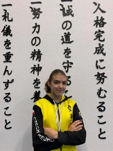 Klára Škařupová 1. DAN